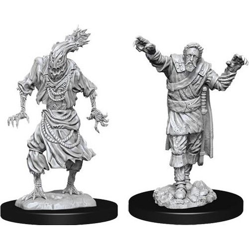 WZK90241S Dungeons And Dragons Nolzur's Marvelous Unpainted Minis: Scarecrow And Stone Cursed published by WizKids Games