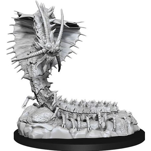 WZK90253S Dungeons And Dragons Nolzur's Marvelous Unpainted Minis: Young Remorhaz published by WizKids Games