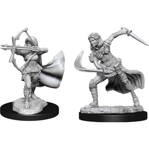 WZK90305S Dungeons And Dragons Nolzur's Marvelous Unpainted Minis: Air Genasi Female published by WizKids Games