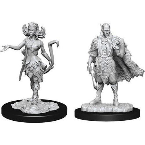 WZK90319S Dungeons And Dragons Nolzur's Marvelous Unpainted Minis: Autumn Eladrin And Summer Eladrin published by WizKids Games
