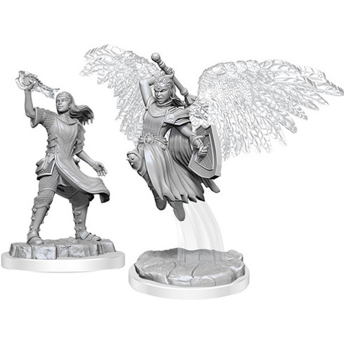 WZK90409S Dungeons And Dragons Nolzur's Marvelous Unpainted Minis: Aasimar Cleric Female published by WizKids Games