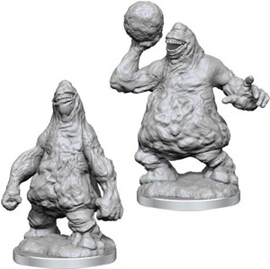 WZK90417S Dungeons And Dragons Nolzur's Marvelous Unpainted Minis: Snow Golems published by WizKids Games