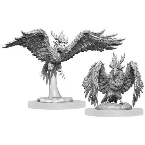 WZK90419S Dungeons And Dragons Nolzur's Marvelous Unpainted Minis: Perytons published by WizKids Games