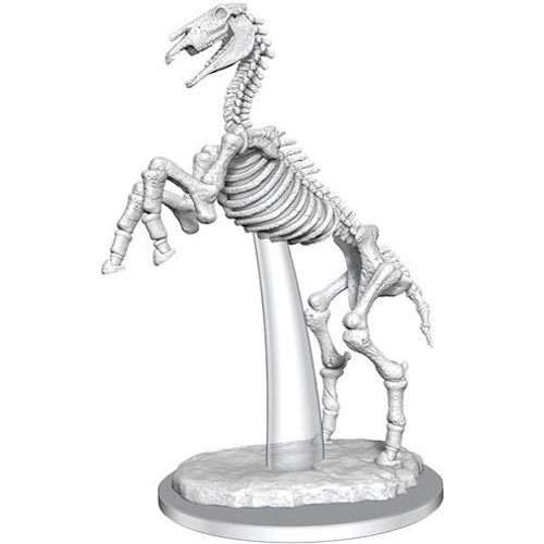 WZK90448S Pathfinder Deep Cuts Unpainted Miniatures: Skeletal Horse published by WizKids Games