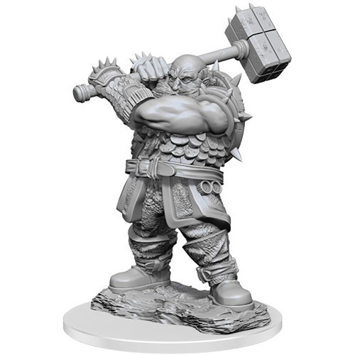 WZK90579S Dungeons And Dragons Nolzur's Marvelous Unpainted Minis: Enlarged Duergar published by WizKids Games