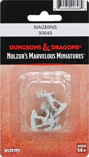 WZK90648 Dungeons And Dragons Nolzur's Marvelous Unpainted Minis: Magmins published by WizKids Games