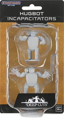 WZK90653S Starfinder Unpainted Miniatures: Hugbot Incapacitators published by WizKids Games