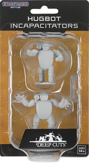 WZK90653S Starfinder Unpainted Miniatures: Hugbot Incapacitators published by WizKids Games