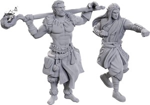 WZK90695 Dungeons And Dragons Nolzur's Marvelous Unpainted Minis: Archdruid And Martial Arts Adept published by WizKids Games