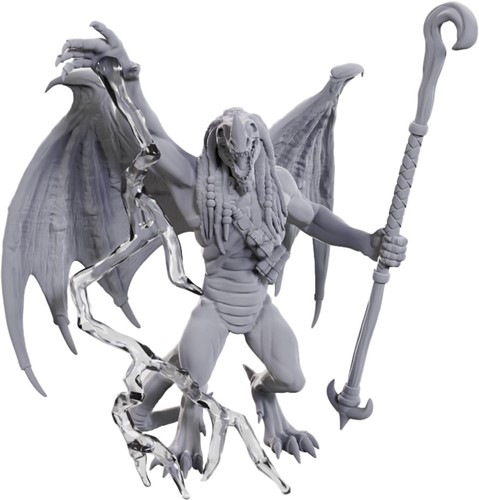 WZK90703 Dungeons And Dragons Nolzur's Marvelous Unpainted Minis: Blue Abishai published by WizKids Games