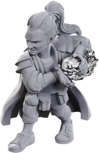 WZK90709 Dungeons And Dragons Nolzur's Marvelous Unpainted Minis: Pirate Deck Wizard published by WizKids Games