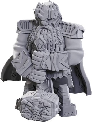 WZK90710 Pathfinder Deep Cuts Unpainted Miniatures: Male Dwarf Champion High-Level published by WizKids Games
