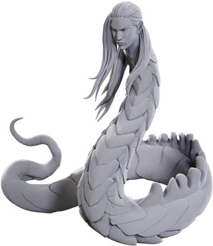 WZK90713 Pathfinder Deep Cuts Unpainted Miniatures: Lunar Naga published by WizKids Games
