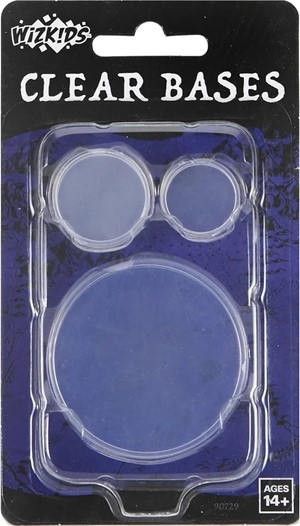 WZK90729 WizKids Deep Cuts: Clear Bases published by WizKids Games