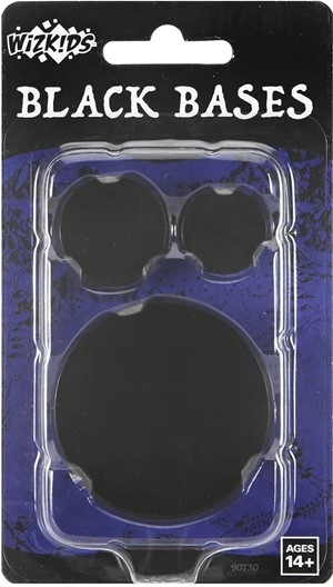 WZK90730 WizKids Deep Cuts: Black Bases published by WizKids Games
