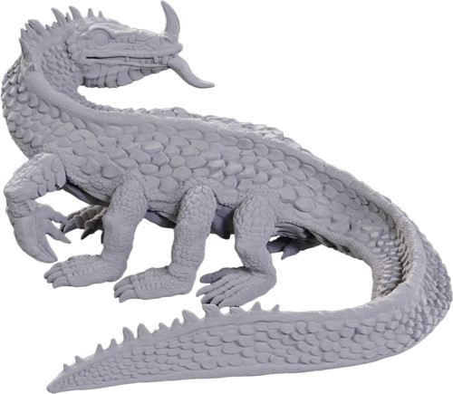 WZK90739 Dungeons And Dragons Nolzur's Marvelous Unpainted Minis: Classic Basilisk published by WizKids Games