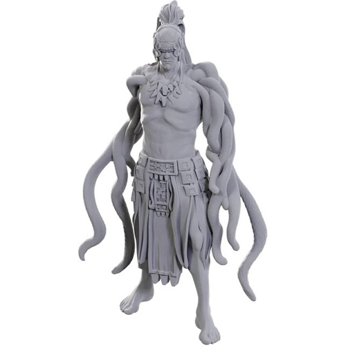 WZK90753 Dungeons And Dragons Nolzur's Marvelous Unpainted Minis: Yuan-ti Pit Master published by WizKids Games