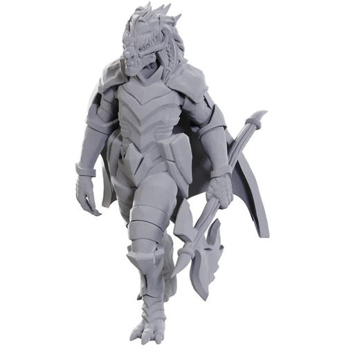 WZK90759 Dungeons And Dragons Nolzur's Marvelous Unpainted Minis: Dragonborn Of Tiamat published by WizKids Games