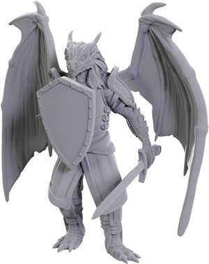 WZK90760 Dungeons And Dragons Nolzur's Marvelous Unpainted Minis: Dragonborn Of Bahamut published by WizKids Games