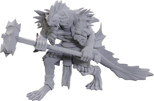WZK90761 Dungeons And Dragons Nolzur's Marvelous Unpainted Minis: Sahuagin Coral Smasher published by WizKids Games