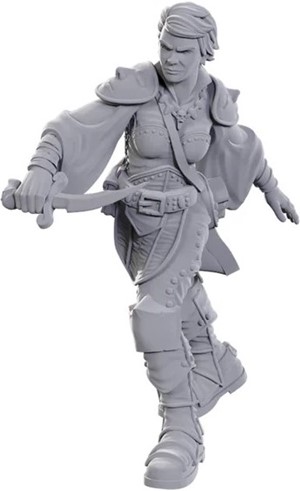 WZK90762 Dungeons And Dragons Nolzur's Marvelous Unpainted Minis: Swashbuckler published by WizKids Games