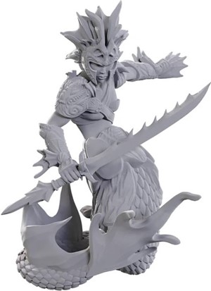 WZK90763 Dungeons And Dragons Nolzur's Marvelous Unpainted Minis: Merfolk Scout published by WizKids Games
