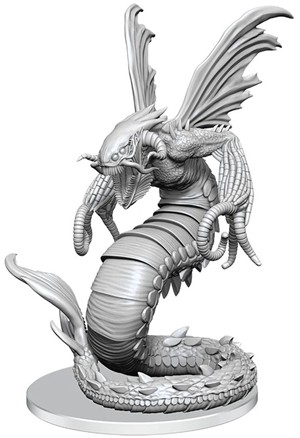 2!WZK90842 Pathfinder Deep Cuts Unpainted Miniatures: Sarglagon (Drowning Devil) published by WizKids Games