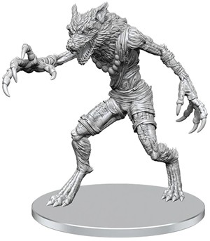 2!WZK90843 Pathfinder Deep Cuts Unpainted Miniatures: Meladaemon (Famine Daemon) published by WizKids Games