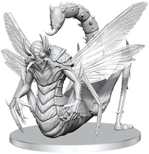 2!WZK90846 Pathfinder Deep Cuts Unpainted Miniatures: Derakni (Locust Demon) published by WizKids Games