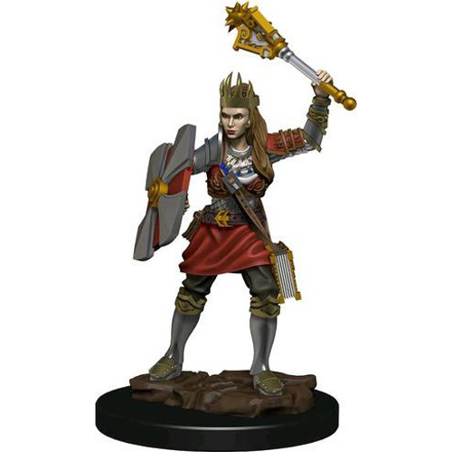 WZK93043S Dungeons And Dragons: Human Cleric Female Premium Figure published by WizKids Games