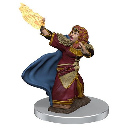 WZK93056S Dungeons And Dragons: Female Dwarf Wizard Premium Figure published by WizKids Games