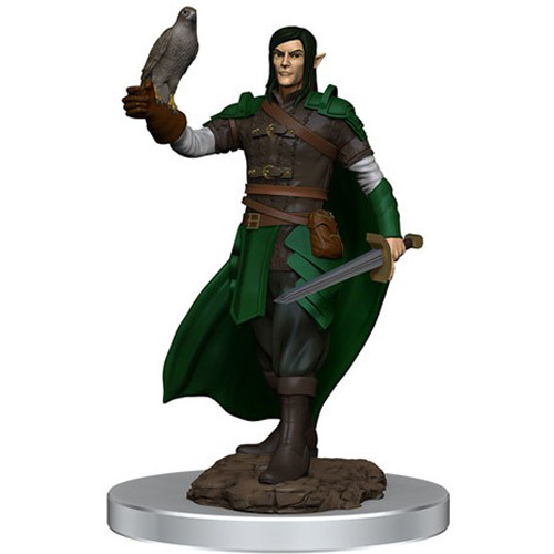 WZK93061S Dungeons And Dragons: Male Elf Ranger Premium Figure published by WizKids Games