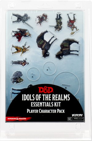 WZK94502 Dungeons And Dragons: Essentials 2D Miniatures: Players Pack published by WizKids Games