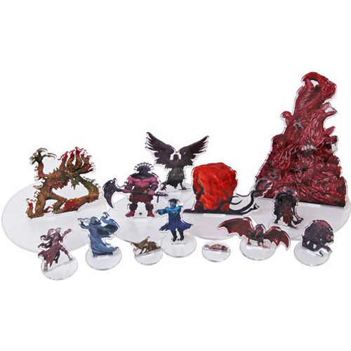 WZK94512 Dungeons And Dragons: Essentials 2D Miniatures: Van Richten's Guide To Ravenloft Set 1 published by WizKids Games