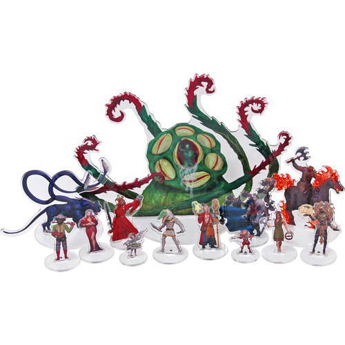 WZK94513 Dungeons And Dragons: Essentials 2D Miniatures: Van Richten's Guide To Ravenloft Set 2 published by WizKids Games