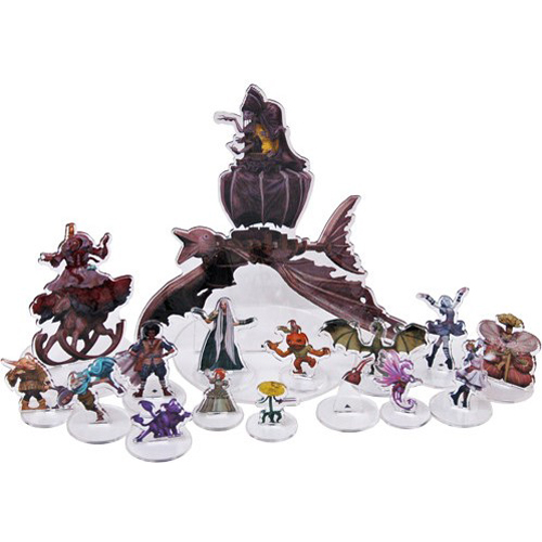 WZK94515 Dungeons And Dragons: Essentials 2D Miniatures: The Wild Beyond The Witchlight Set 2 published by WizKids Games