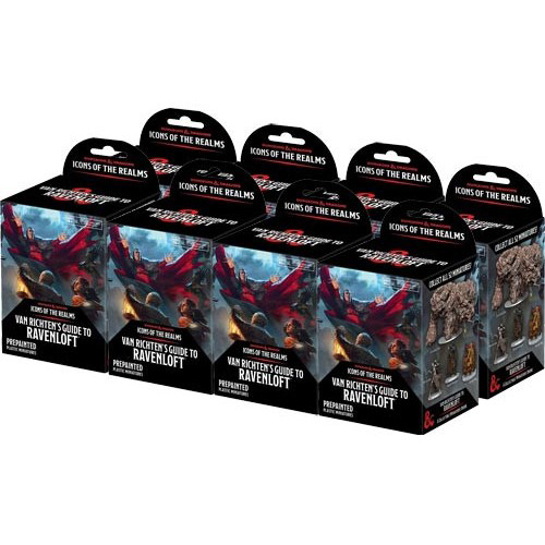 WZK96065 Dungeons And Dragons: Van Richten's Guide To Ravenloft Booster Brick published by WizKids Games
