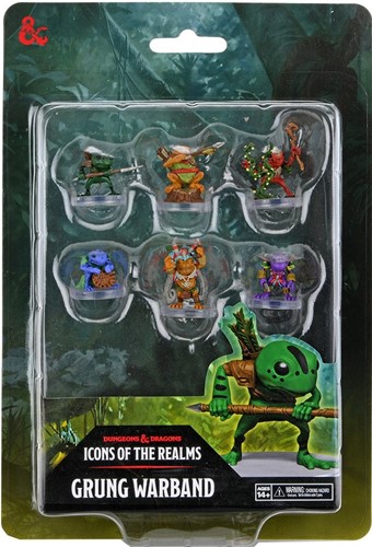 WZK96123 Dungeons And Dragons: Grung Warband published by WizKids Games