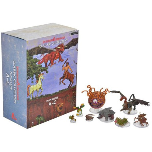 WZK96182 Dungeons And Dragons: Monsters A-C Classic Collection published by WizKids Games