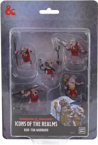 WZK96253 Dungeons And Dragons: Kuo-Toa Warband published by WizKids Games
