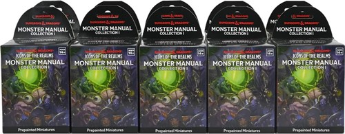 WZK96374 Dungeons And Dragons: Monster Manual Collection 1 Booster Brick published by WizKids Games