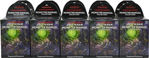 WZK96374 Dungeons And Dragons: Monster Manual Collection 1 Booster Brick published by WizKids Games