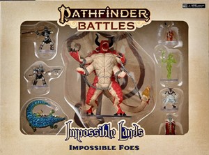 WZK97538 Pathfinder Battles: Impossible Lands - Impossible Foes Boxed Set published by WizKids Games