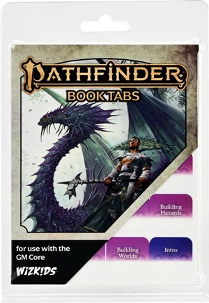 2!WZK97570 Pathfinder RPG: GM Core Book Tabs published by WizKids Games