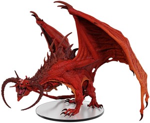 WZK97577 Pathfinder Battles: Diabolic Dragon Boxed Miniature published by WizKids Games