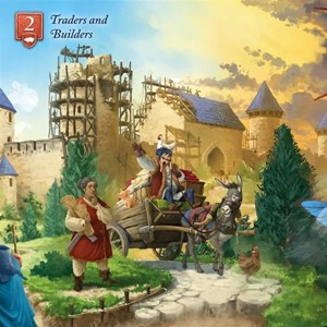2!ZMGCARCAEXP2502 Carcassonne Board Game Expansion: Traders And Builders (2025 Refresh) published by Z-Man Games
