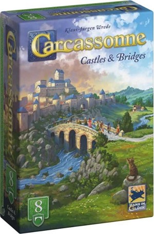 2!ZMGCARCAEXP2508 Carcassonne Board Game Expansion: Castles And Bridges (2025 Refresh) published by Z-Man Games