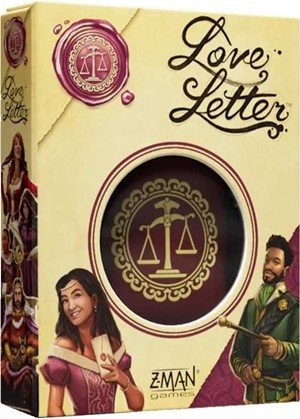ZMGLLS0101 Love Letter Card Game: Classic Eco Box published by Z-Man Games