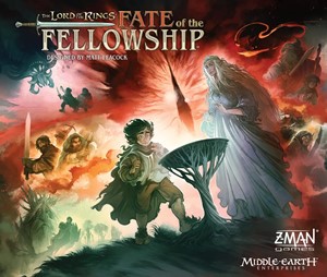 ZMGPSM0101 The Lord Of The Rings: Fate Of The Fellowship Board Game published by Z-Man Games