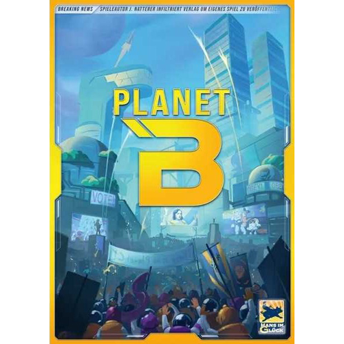 ZMGZH012 Planet B Board Game published by Z-Man Games